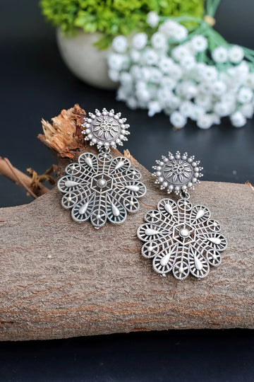 Rupam Flower Drop Earring