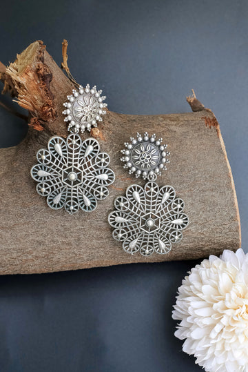 Rupam Flower Drop Earring