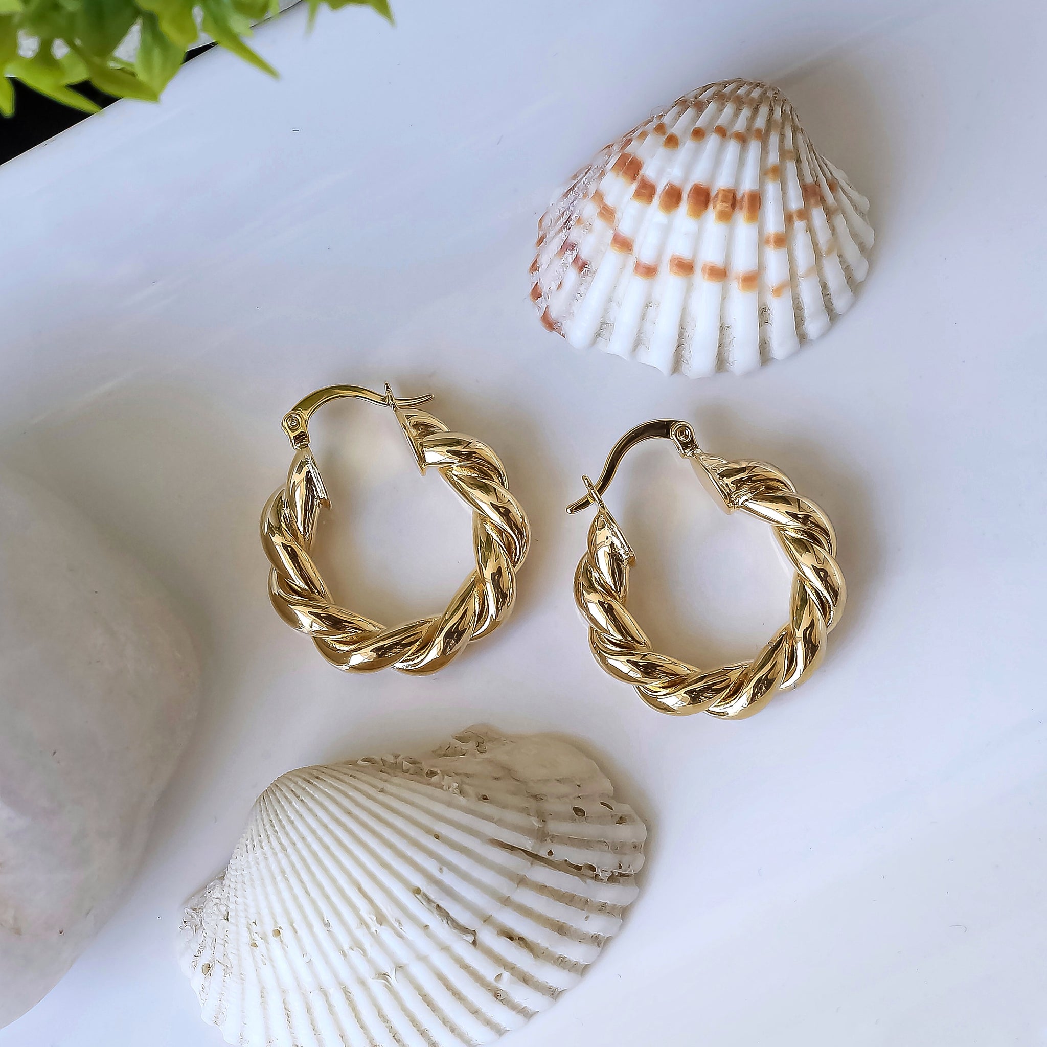 Lucy Gold Hoops