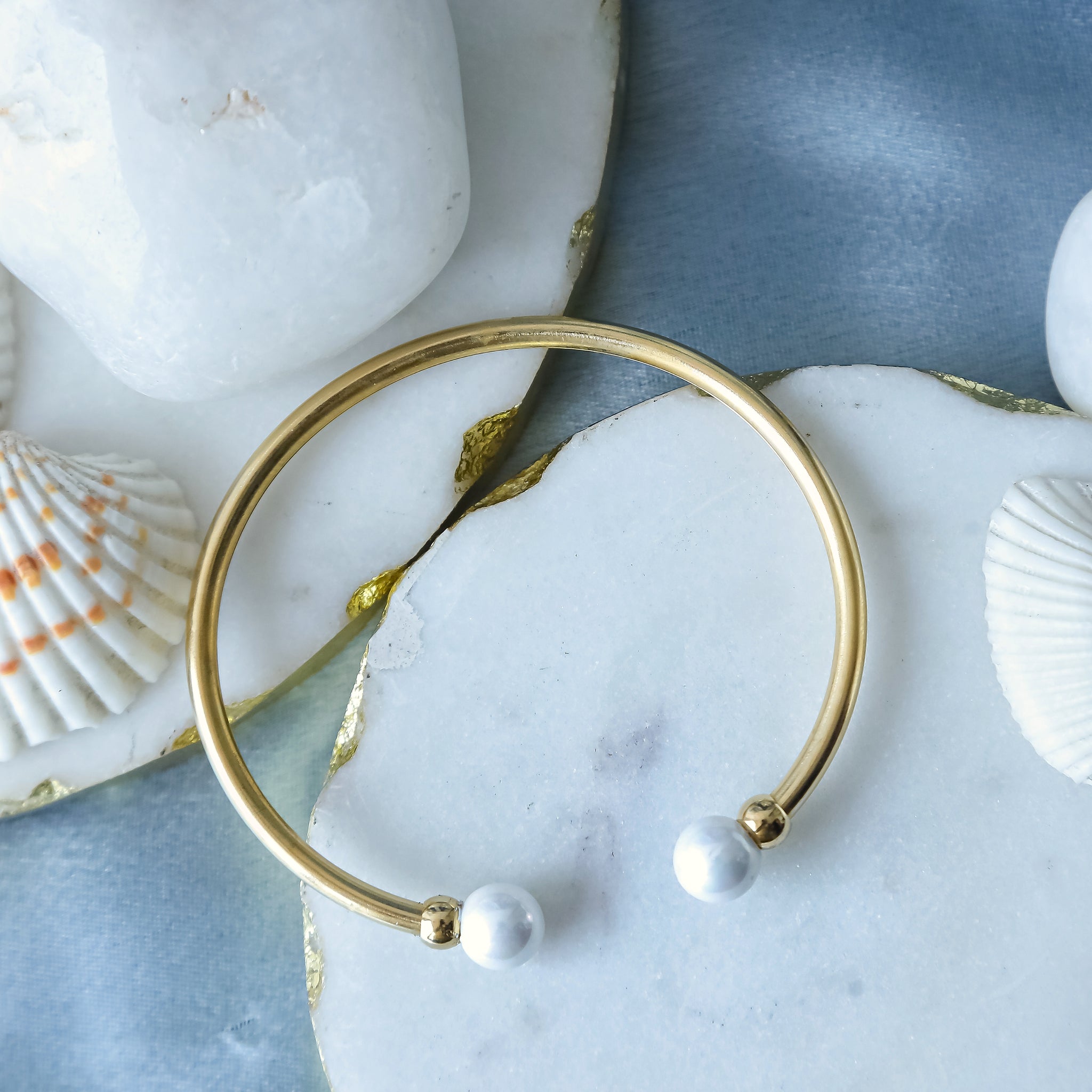 Boss Lady Pearl Wired Bracelet