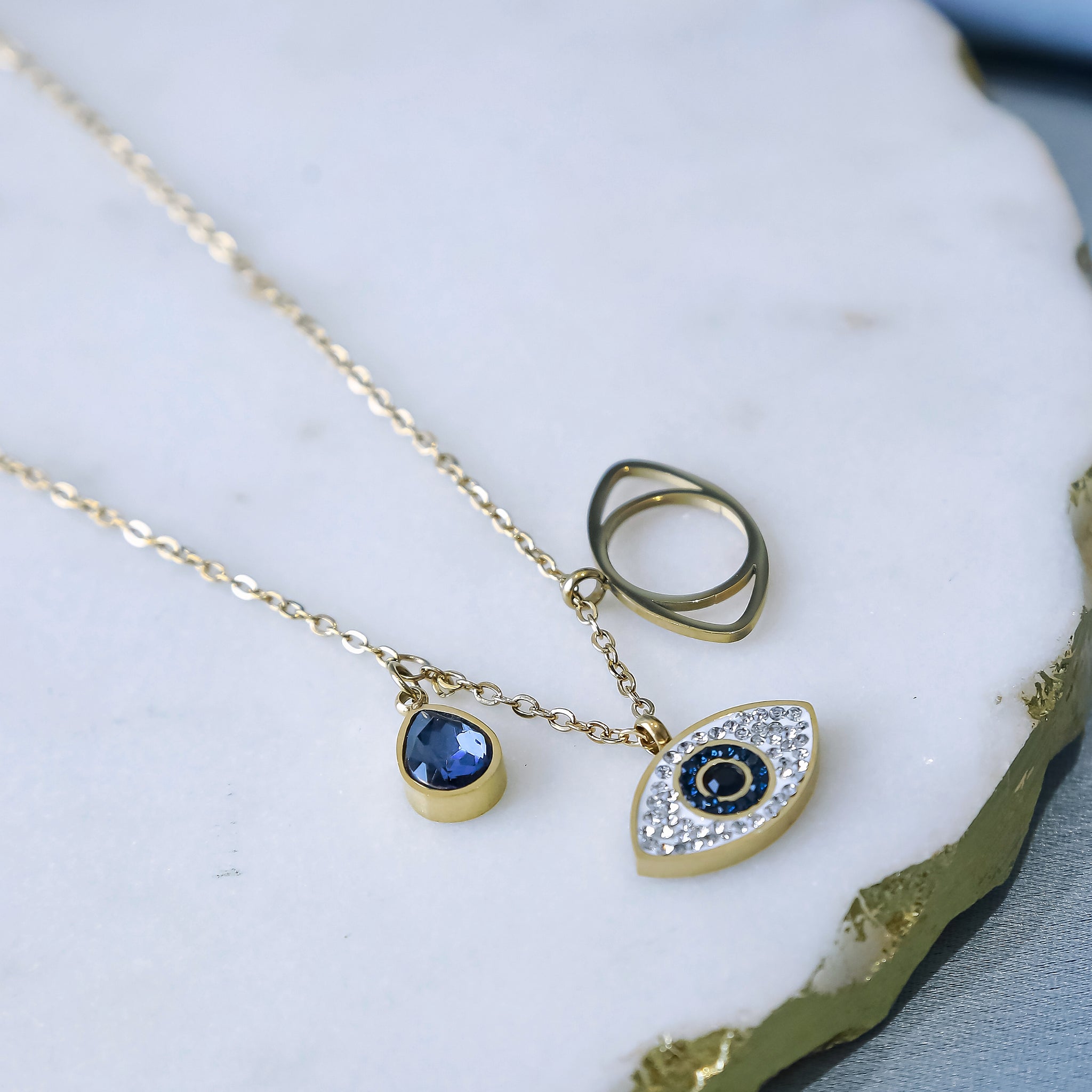 Evil Eye Charms Necklace