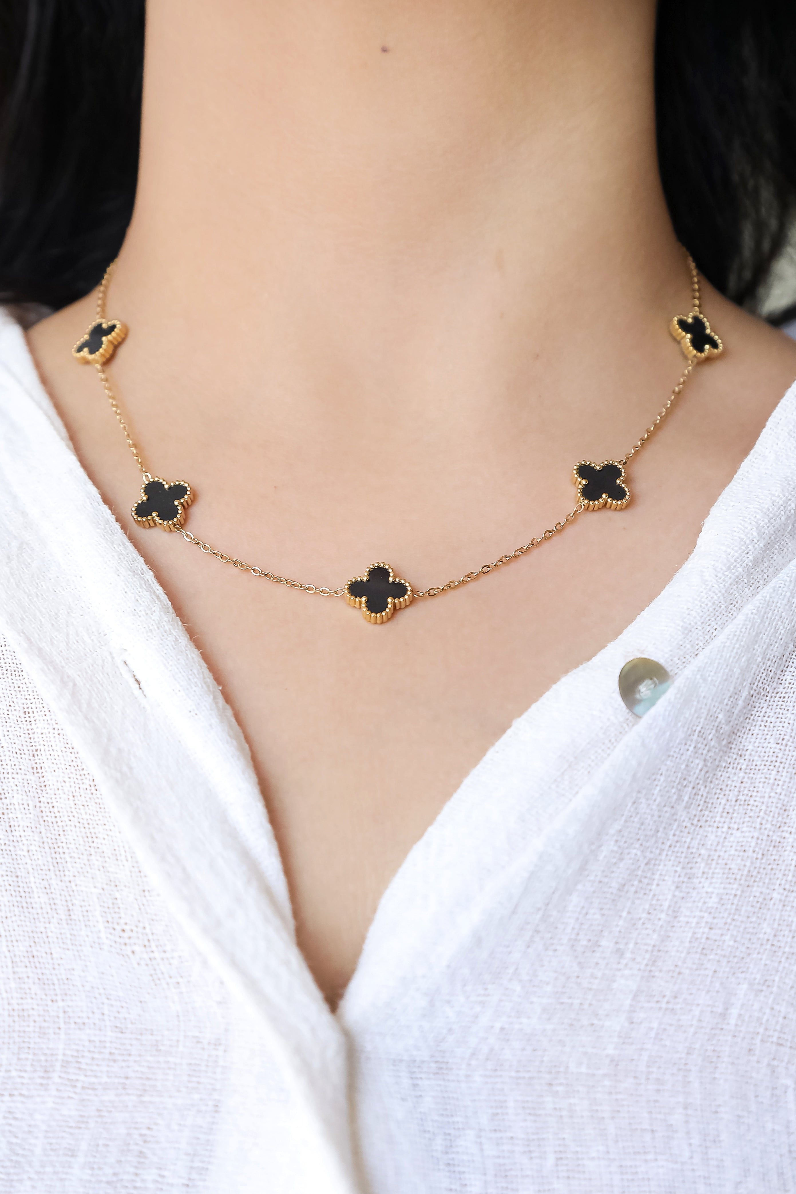 Kira Clover Necklace