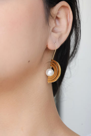 Sunny Side Up Hook Earrings