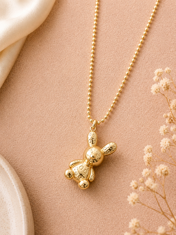 Teddy Pendant Necklace