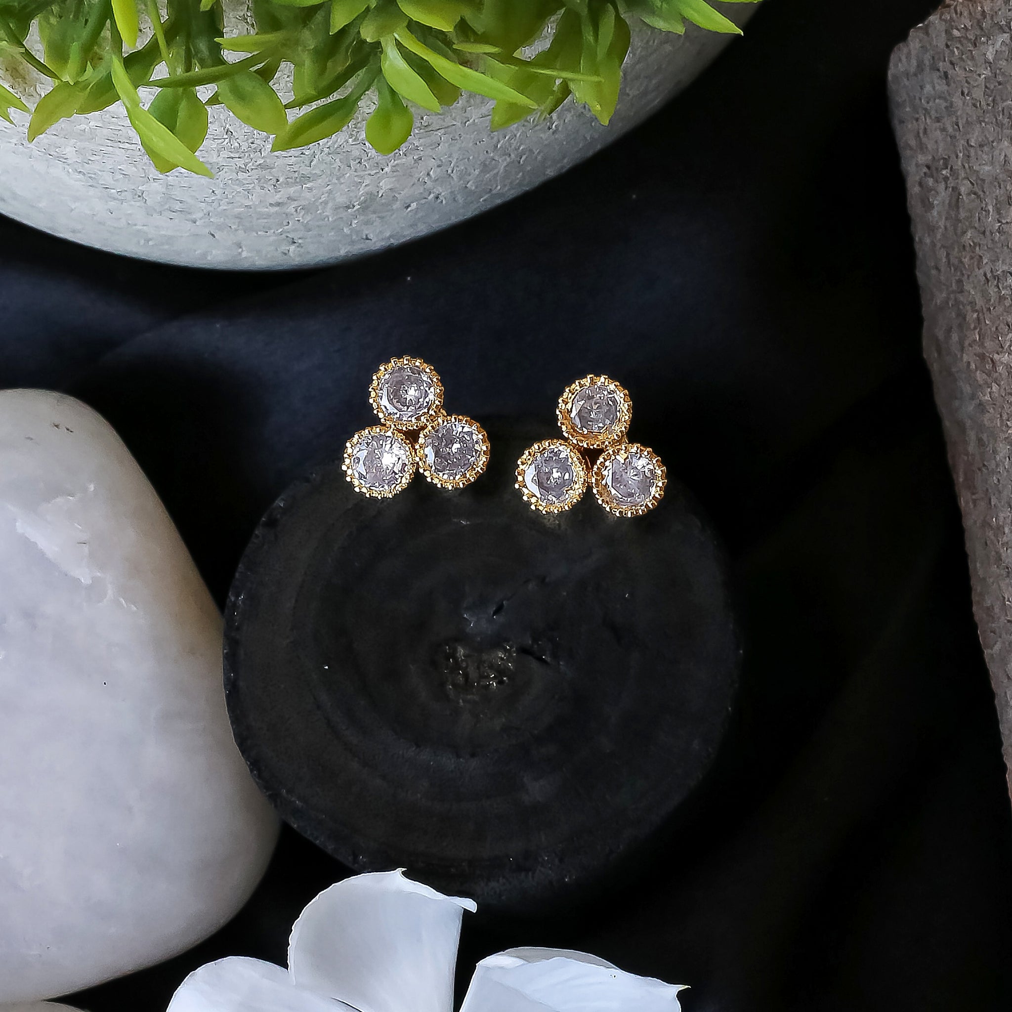 Tanu American Diamond Studs