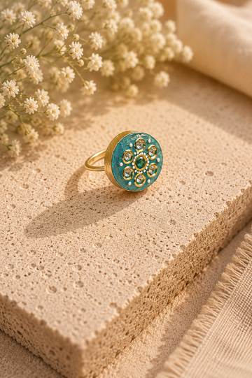 Mawar Hand Painted Ring