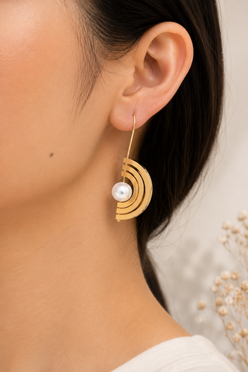 Sunny Side Up Hook Earrings