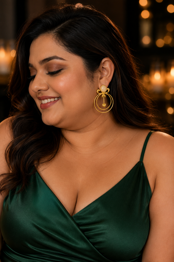Vogue Round Earrings
