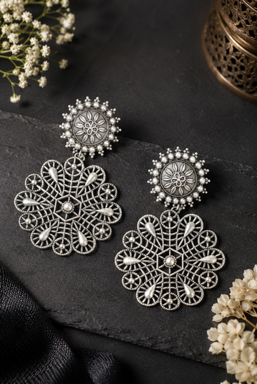 Rupam Flower Drop Earring