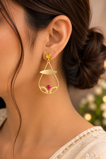Adorn Oval Earrings